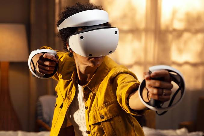 PlayStation VR2 VR Headset view 3