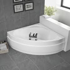 Why choose when you can have both? Laguna Plus 1200 Space Saver Corner Bath Buy Online At Bathroom City