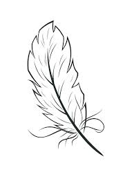 Turkey Feather Coloring Page Feather Is A Body Cover Structure In Birds Which Is Also A Specific Feature In 2020 Coloring Pages Turkey Coloring Pages Turkey Feathers