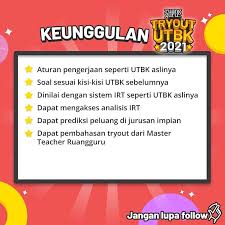 Jawaban try out ruang guru. Jadwal Dan Cara Ikut Tryout Utbk Ruang Guru 2020 2021 Berbagi Ilmu