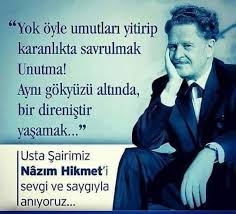 Nazim Hikmet Ozlu Sozler Kitap Alintilari Edebiyat