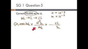 10 sg1 5 convert ml to cl