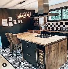 pin by alex anne sorin on villa d ete modern kitchen industrial kitchen kitchen design