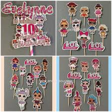 Birthday gift tag label sticker | stiker ucapan kado ulang tahun set 1: Cake Topper Cupcake Topper Lol Surprise Theme Lolsuprisebirthdaytheme Lolsurpriseparty Hiasankuetart Hiasankueultah Ultah Ulangtahunanak Caketopper Caketopperulangtahun Jack Jill Souvenir
