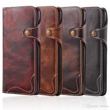 We've designed the iphone 6s wallet case as simple as possible. For Iphone 6 6s 7 Plus 7plus Natural Real Genuine Leather Wallet Case Phone Sleeve Bag Retro Vintage Flip Cover With Strip Clasp Custom Cell Phone Cases Wholesale Cell Phone Cases From