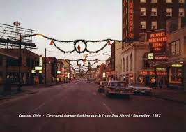 Vintage Downtown Canton Canton Ohio Ohio History Ohio