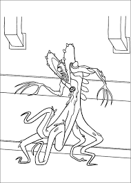 Well, that's a piece of the story from the animated film ben 10. Wildvine From Ben 10 Coloring Page Free Printable Coloring Pages For Kids
