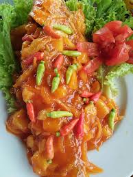 Pepes ikan ikan kembung ikan nila ikan tongkol ikan patin. Ikan Kakap Merah Saos Padang By Ummul Khair Langsungenak Com