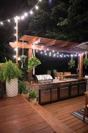 This outdoor kitchen has plenty of space to chop up vegetables and meat, mix drinks, and have a little serving station. Pin On Outdoor Kitchens