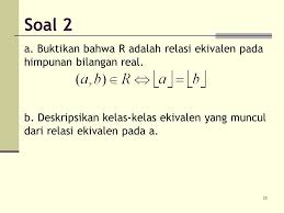 We did not find results for: Closure Dari Relasi Dan Relasi Ekivalen Ppt Download