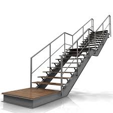 Staircase Stair 3d Model 3d Model Kovacstvo