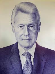 Mladi Kosovar stvara poseban portret bivšeg predsjednika Billa Clintona