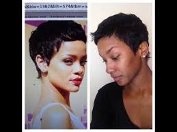 Rihanna curly short mohawk hairstyle. Rihanna 2012 Vma Short Hair Cut Tutorial How To Style Youtube
