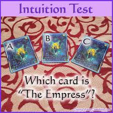 Intuition Test - Which Card is 