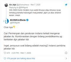 / skb / m /2000 nomor : Berikut Kisi Kisi Materi Skb Cpns 2019 Bkpsdm Kabupaten Gunung Mas