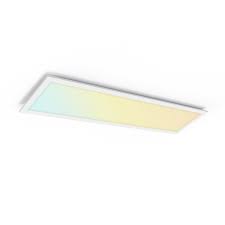 RUN BISON Dimmable White CCT and Wattage Selectable Integrated LED Back-Lit  Flat Panel Light | Wayfair