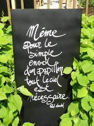 even for the simple flight of a butterfly all of the sky is necessary citation jardin citation citations bonheur famille