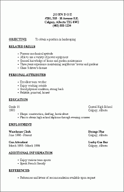Resume Outline Resume Outline Job Resume Template Simple Resume Examples