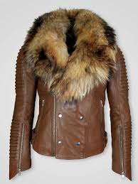 Shop over 240 top leather coat with fur collar and earn cash back all in one place. Women S Brown Fur Collar Leather Jacket Jackets Maker