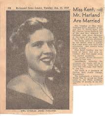 Mary Harland Obituary