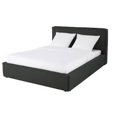 Graues Bett 140x190 Aspleen Maisons Du Monde Graues Bett Zimmer Mausgrau