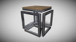 Infinity Cube Side Table En 2020 Maison