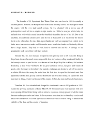 The 99 speedmart's business concept is by achieving optimum economies of scale through bulk purchases of goods. History Of 99 Speedmarket Employment Salary