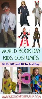 World Book Day Kids Costumes Are You Going To Diy One Or Just Buy One Here Are Book Character Costumes Boys Book Character Costumes Book Characters Dress Up
