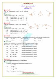 Grade 5 math questions with answers : Ncert Solutions For Class 7 Maths Chapter 5 Lines And Angles 2021 22