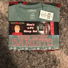 Youre joining over 1,700 happy customers when you buy from zoe creative co™! Intimates Sleepwear Home Alone Christmas Pajamas Kevin Wet Bandits Poshmark