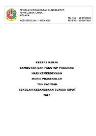 Sambutan hari kemerdekaan pada 31 ogos setiap tahun memang membawa makna yang besar kepada masyarakat dan negara. Kertas Kerja Sambutan Kemerdekaan 2020 Flip Ebook Pages 1 8 Anyflip Anyflip