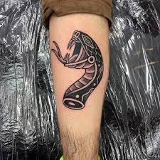 American traditional snake tattoo black and grey. 70 Traditional Snake Tattoo Designs For Men Slick Ink Ideas
