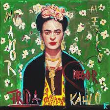 So contradictory and multiple was the personality of this woman, that it may be said that many fridas existed. Kunstdruck Mit Frida Kahlo Atelier Canvasa