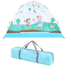 Kids Cute Play Tent Indoor Outdoor Camping Tent For Boys Girls House Birthday Gift Room Decor