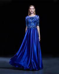 Non è il solito blu navy, o nero, o grigio. Blu Elettrico Abiti Da Cerimonia Economici Online Ricici Com