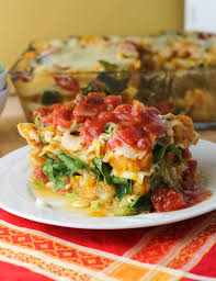 Winter Vegetable Lasagna With Marinara Sauce Recipe Vegetable Lasagna Food Recipes