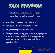 Senarai penggunaan beg plastik di bawah adalah dikecualikan daripada dikenakan caj: Sudahkah Korang Berikrar Untuk Kempen Bebas Plastik Programmer By Day Lifestyle Bloggger