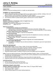 Kinesiology Graduate Resume Samples Examples Resume Cv Resume Examples Job Resume Examples Good Resume Examples