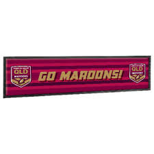 Shop online at maroons shop for the latest official queensland maroons apparel and merchandise. 2020 Qld Queensland Maroons State Of Origin Bar Mat Runner Christmas Gift Ebay