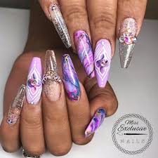 54 Valentines Day Nail Design And Nail Art Ideas Amerisha Beauty Nail Designs Valentines Valentine S Day Nail Designs Beautiful Nail Designs Pink & silver holo glitter glass acrylic sculpted long coffin bling nails. 54 valentines day nail design and nail