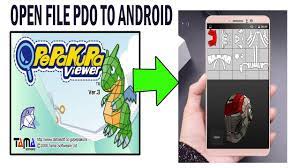 Comfortable way for pepakura designer/editor.pdo file templates! Cara Membuka File Pepakura Pdo Di Hp Android Youtube
