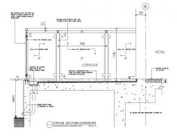 They are the best solution to any space you can think of. Corridor Typical Section Glass Railing Structure Cad Drawing Details Dwg File Cadbull