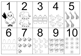 Color the pages with them and that is also called a mother and child bonding. Free Printable Number Coloring Pages For Kids