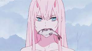 1920x1080 hd wallpaper of zero two darling in the franxx. Zero Two Gifs