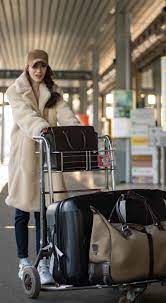 The Airport Outfit You Will Want To Copy Airport Outfit Winter Airport Outfit Winter Travel Outfit
