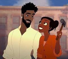 With aileen quinn, john paragon, helen hunt, clive revill. Alternative Disney Animated Film Princess And The Frog Prince Is Now Oisonoir Harry Samba Congolese Disney Princes Disney Princess Movies Tiana And Naveen