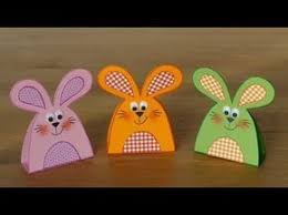 Hasen Rabbits Aus Papier Basteln Mit Kindern Ostern Hasen Basteln Osterhasen Basteln Papier Ostern Basteln Mit Kindern
