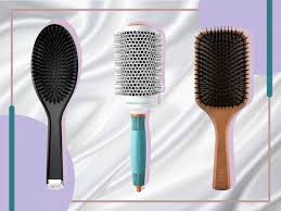Grab this paddle hair brush whose bright square paddle is made of 100% natural bamboo and features curly nylon pins. Best Hair Brush 2021 For Curly Thick Straight And Fine Hair The Independent
