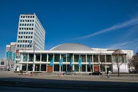 #haus des lehrers #berliner congress center #alexanderplatz #birds eye #berlin #east berlin #ost berlin #eastern europe #germany #east germany #ddr #deutsche demokratische republik #birds. Haus Des Lehrers Kongresshalle Berlin Mitte 1964 Structurae
