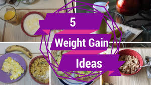 You want to make sure all the food you put into your body is adding nutritional value to your diet. 5 Healthy Weight Gain Breakfast Ideas 1 000 Cal Skinnygotcurves How To Gain Weight Youtube
